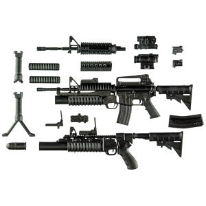 Little Armory [LA100] M4A1 & M203 Type 2.0 1/12 Plastic Model