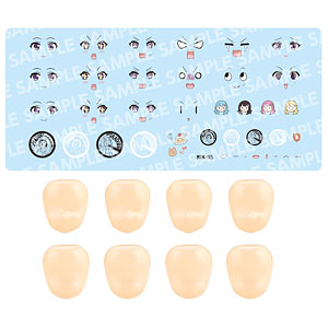 Sosai Girls' Garden Customized Face & Decal Set Vol.5 [Raghono Erika Design Y...