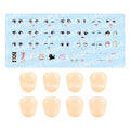 Sosai Girls' Garden Customized Face & Decal Set Vol.7 [Raghono Erika Design B...