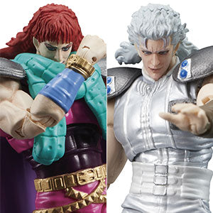 DIGACTION "Fist of the North Star" Judas & Ray (white hair) set movable figure
