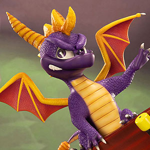 Spyro: Year of the Dragon Spyro Skateboard Statue