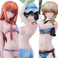 [Bonus] STEINS;GATE Makise Kurisu & Shiina Mayuri & Amane Suzuha Swimsuit Ver...