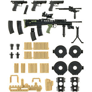 Little Armory [LA-MD01] Megami Device Equipment Set/AR Plastic Model