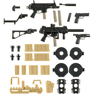 Little Armory [LA-MD02] Megami Device Equipment Set/SMG Plastic Model