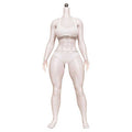 1/6 Articulated Platinum Silicone Female Body Muscular Split Hands