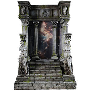 1/12 Roman temple ruins diorama base 3A