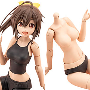 Sosai Girls' Garden Grande Scale Dress Up Body [M] with Ao Gennai Plastic Model