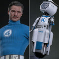 Movie Masterpiece Fantastic 4 1/6 Mr. Fantastic & Herbie *High possibility of...