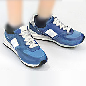 1/12 feet (4) Sneakers