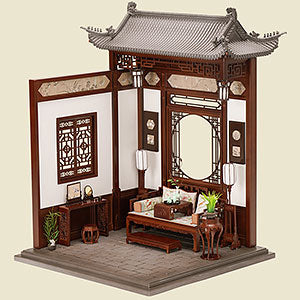 ZHENMU Fu Yun Xiangxie 1/12 scale Chinese style dollhouse
