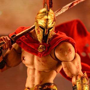 Spartan King Leonidas I (Spartan King Leonidas) 1/12 scale movable figure dam...