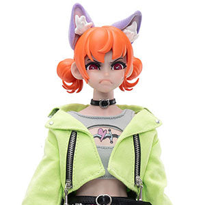 GOOD MORNING FRIEND Series Meow Tattoo 1/6 Scale Movable Figure (Orange)