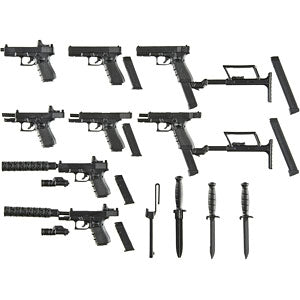 Little Armory [LA115] G17 & 18C & 19 type 1/12 plastic model