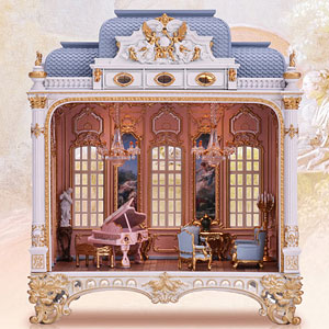 Floria Rose Hall 1/64 scale miniature