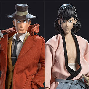 Lupine the Third PART4/ Goemon Ishikawa & Inspector Zenigata 1/6 Action Figur...