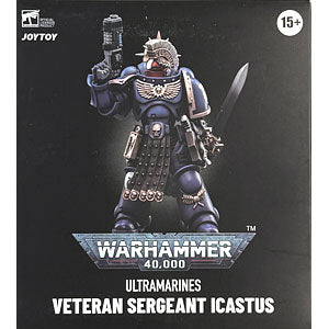 Warhammer 40,000 Ultramarines VETERAN SERGEANT ICASTUS 1/18 Action Figure