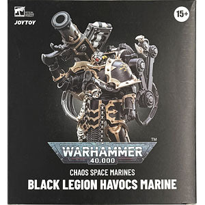 Warhammer 40,000 CHAOS SPACE MARINES BLACK LEGION HAVOCS MARINE 05 1/18 Actio...
