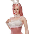 1/6 Platinum Grade Silicone Collectible Series Bunny Girl Veil with Head Pink...