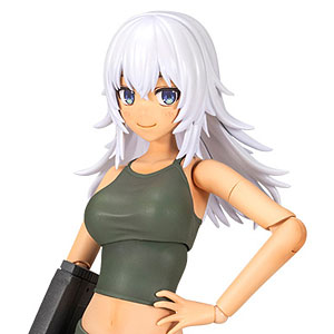 Sosai Girls' Garden Training Wolf 1/10 Plastic Model