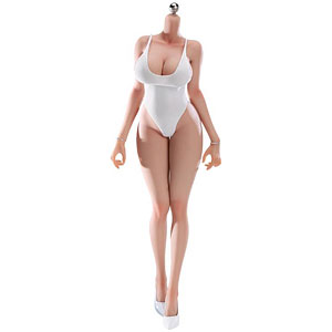 1/6 Female Body No.6 Cartoon Style Silicone Body Large Bust & Slim A Fair Skin
