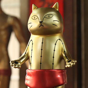 18 Copper Cat Soft Vinyl Figure