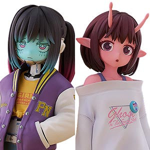 POP UP PARADE SP Galaxy Express Milky☆Subway Chiharu & Makina Completed Figure