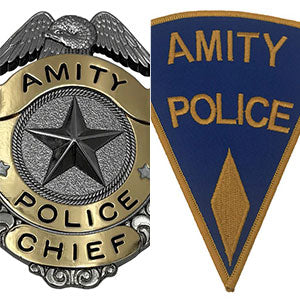 JAWS/Martin Brody Badge & Patch Prop Replica