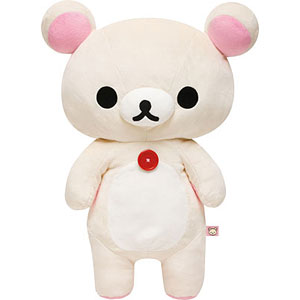 MR75801 Rilakkuma Plush Toy L Korilakkuma