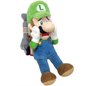 Luigi's Mansion 2 Luigi (Strobe Head) Plush