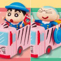 Crayon Shin-chan: Shinko departing on the kindergarten bus! Box of 6 pieces
