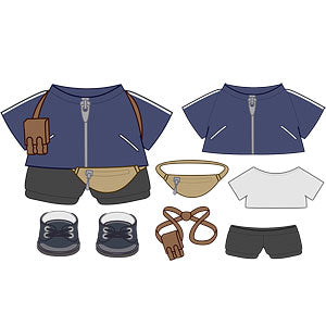 Grave Robber Notes Ozukihan Birthday Special Ozukihan Plush Doll Costume Set