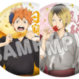 Haikyuu! ! Fair Trading Washi Style Can Badge Box of 10