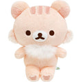 MO65301 Rilakkuma Everyone Manpuku Makumaku Kuttari Stuffed Toy (S) Sakuranokoris