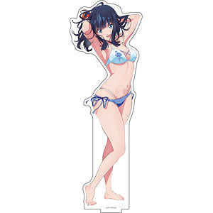 Gridman Universe newly drawn oversized acrylic stand (Rikka Takarada/Swimsuit)