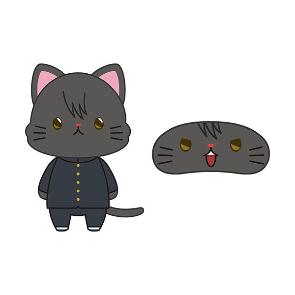 3rd Grade Z Class Ginpachi Sensei withCAT Stuffed Keychain with Eye Mask Kota...