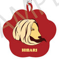 Ponta has become a human. Embroidery keychain 02.Lark