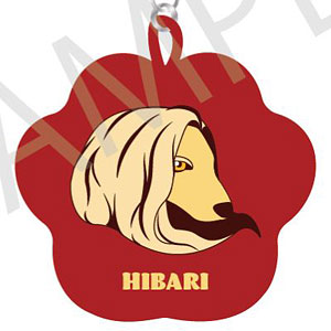 Ponta has become a human. Embroidery keychain 02.Lark