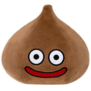 Smile Slime Plush Toy M Chocolate Slime