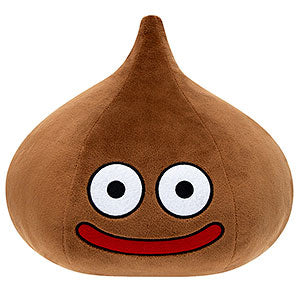 Smile Slime Plush Toy L Chocolate Slime