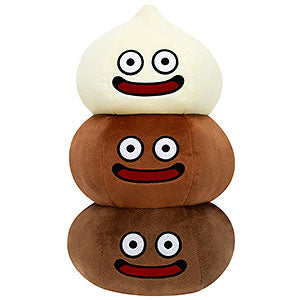 Smile Slime Plush Toy M Chocolate Tower