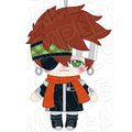 D.Gray-man Plush Keychain Ravi