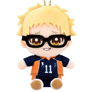 Chibi sewing sitting mascot Haikyuu! ! Tsukishima Hotaru