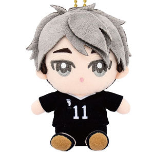 Chibi sewing sitting mascot Haikyuu! ! Miyaji