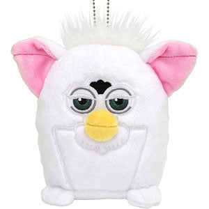 Furby Plush Keychain D SNOWBALL