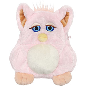 Furby Plush Pouch Strawberry Swirl
