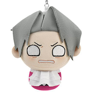 Gyakuten Prosecutor FP001AAI2025 Plush Keychain Mitsurugi Rei Samurai (damage)
