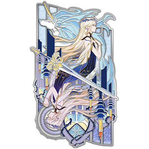 [Limited Sale] Narushio Upside Down Series Collection Metal Badge Cartesia