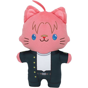 3rd Grade Z Class Ginpachi Sensei with CAT Flat Plush Toy with Eye Mask Kamui