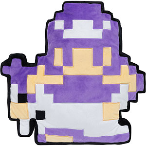 Dragon Quest II Evil Spirit Dot Plush Cushion Princess of Moonburg