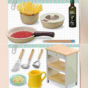 Petit Sample Series Kitchen Tools for Cooking 8 Piece Box